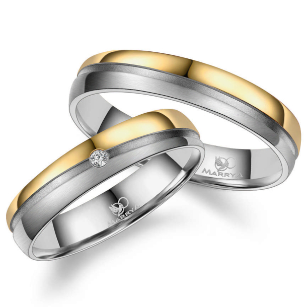 Vielsesringe Titanium TI47