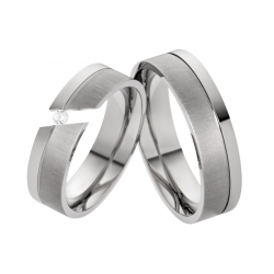 Vielsesringe Titanium