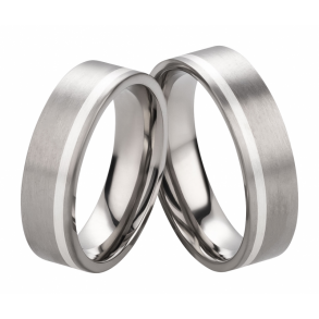 Vielsesringe Titanium