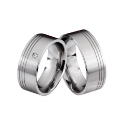 Vielsesringe Titanium