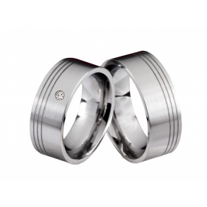 Vielsesringe Titanium