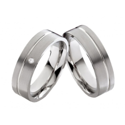 Vielsesringe Titanium