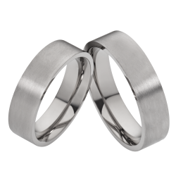 Vielsesringe Titanium