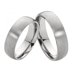 Vielsesringe Titanium