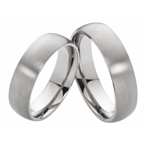 Vielsesringe Titanium