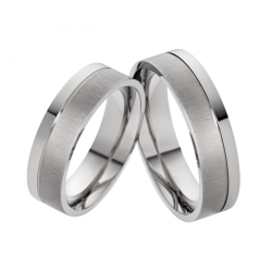 Vielsesringe Titanium