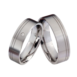 Vielsesringe Titanium