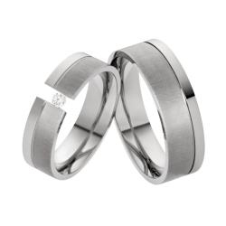 Vielsesringe Titanium