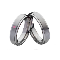 Vielsesringe Titanium