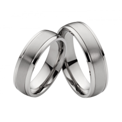 Vielsesringe Titanium