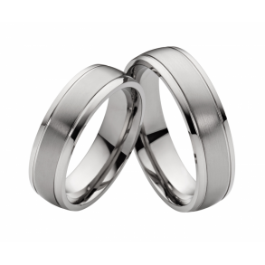 Vielsesringe Titanium