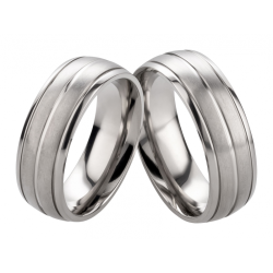 Vielsesringe Titanium