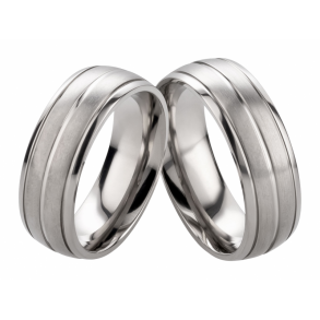 Vielsesringe Titanium