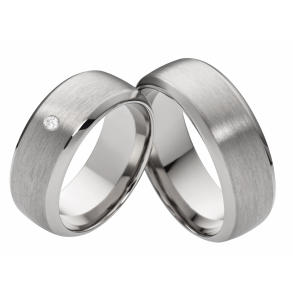 Vielsesringe Titanium