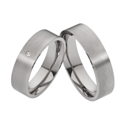 Vielsesringe Titanium