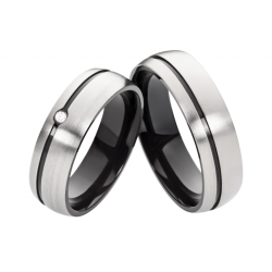 Vielsesringe Titanium