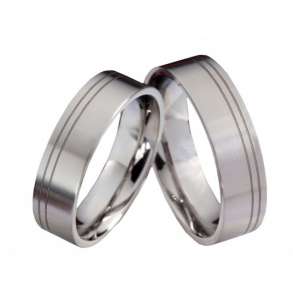 Vielsesringe Titanium