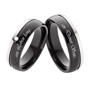 Vielsesringe Titanium Lasergravering