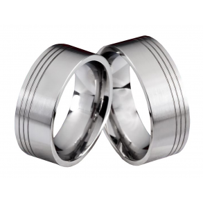 Vielsesringe Titanium