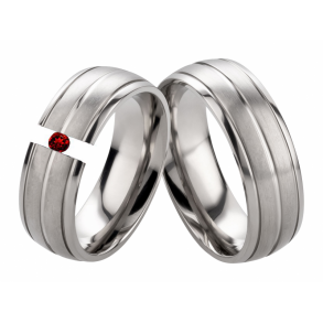 Vielsesringe Titanium