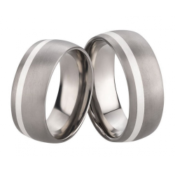 Vielsesringe Titanium