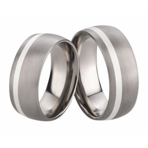 Vielsesringe Titanium