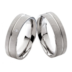 Vielsesringe Titanium