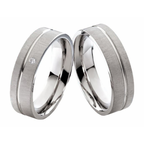 Vielsesringe Titanium