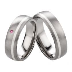 Vielsesringe Titanium