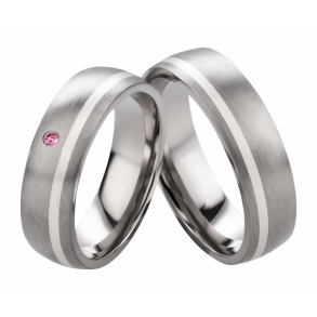 Vielsesringe Titanium