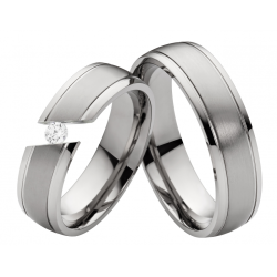 Vielsesringe Titanium