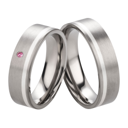 Vielsesringe Titanium