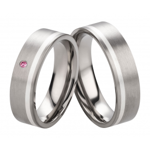 Vielsesringe Titanium