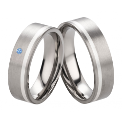 Vielsesringe Titanium