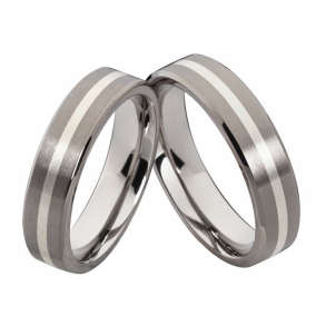 Vielsesringe Titanium