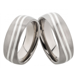 Vielsesringe Titanium