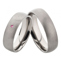 Vielsesringe Titanium