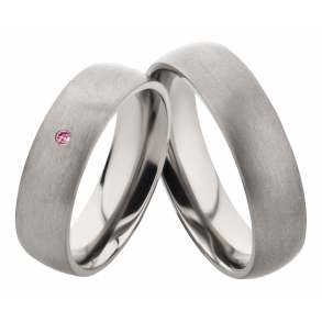 Vielsesringe Titanium