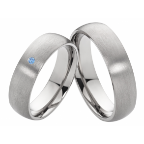 Vielsesringe Titanium