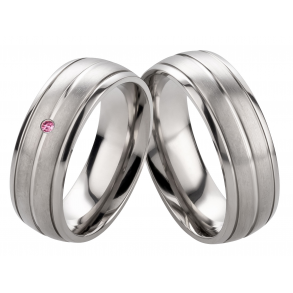 Vielsesringe Titanium 032