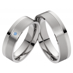 Vielsesringe Titanium 060-1