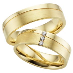 Eksklusive Vielsesringe Timeless Love DT01