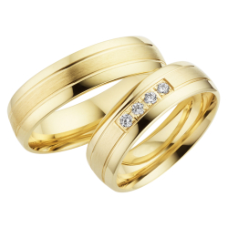 Eksklusive Vielsesringe Timeless Love DT03