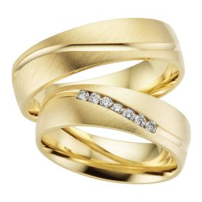 Eksklusive Vielsesringe Timeless Love DT04