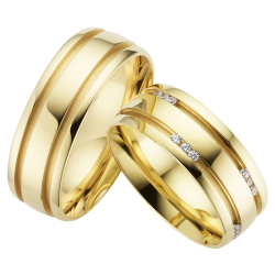 Eksklusive Vielsesringe Timeless Love DT05