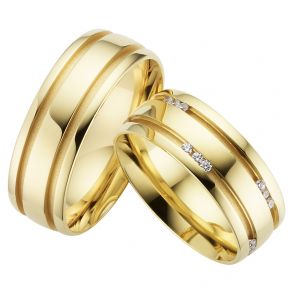 Eksklusive Vielsesringe Timeless Love DT05