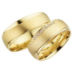 Eksklusive Vielsesringe Timeless Love DT06