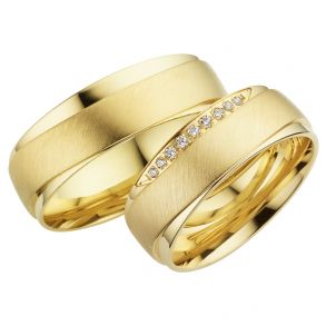 Eksklusive Vielsesringe Timeless Love DT06