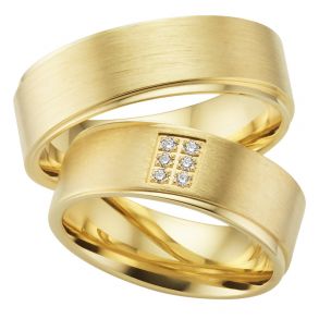 Eksklusive Vielsesringe Timeless Love DT10