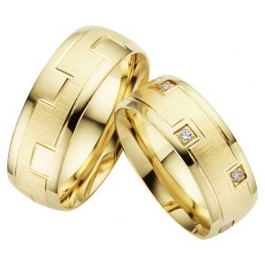 Eksklusive Vielsesringe Timeless Love DT11